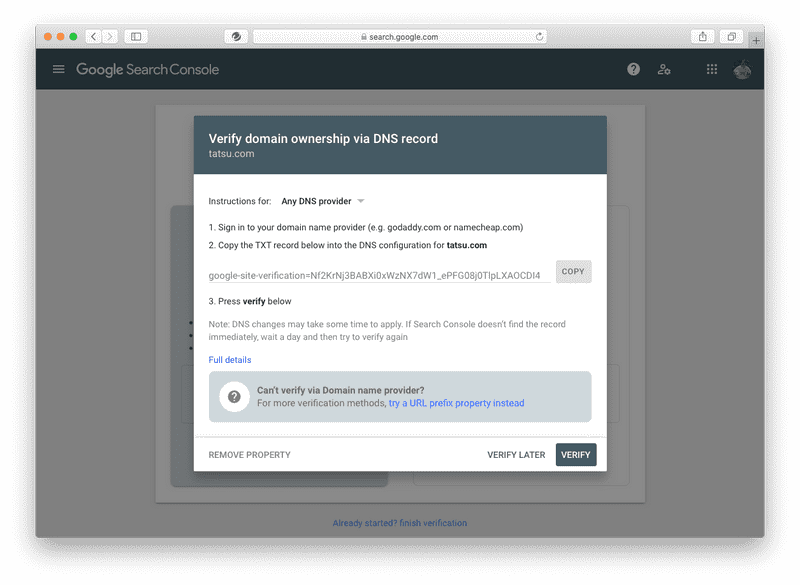 site:www.tatsu.comで検索したところ