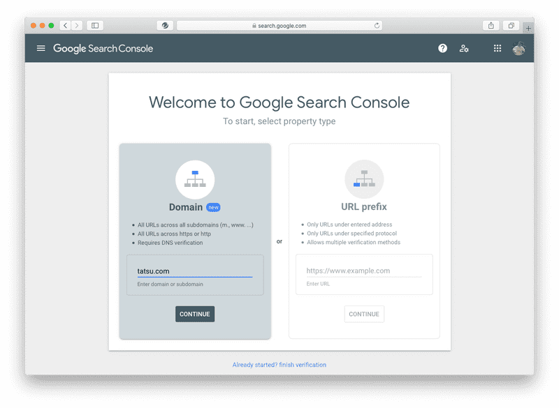 site:www.tatsu.comで検索したところ